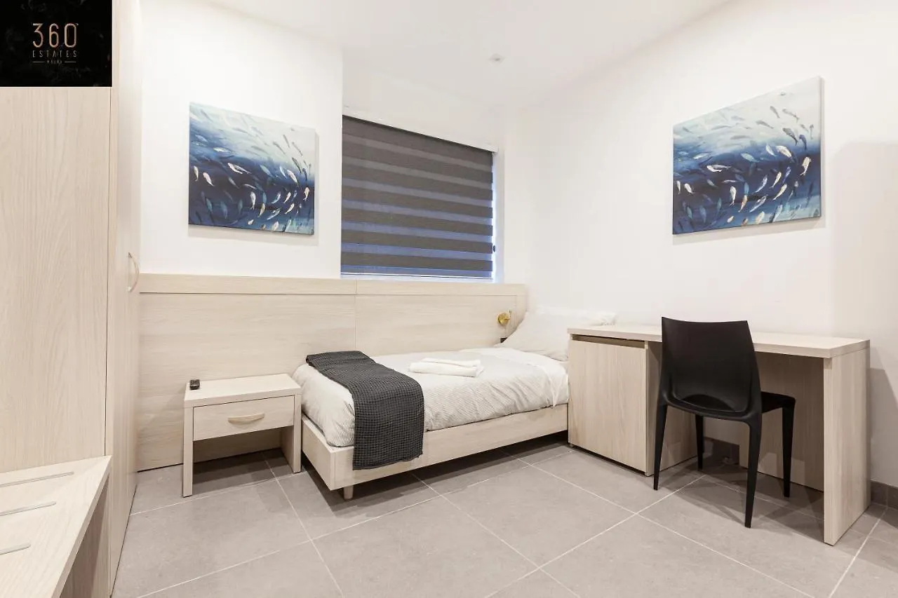 Lovely Vacation, Private Entrance Home With Wifi By 360 Estates Msida Apartment